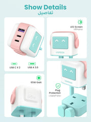 UGREEN Uno RG 65W 3-Port GaN Fast Charger